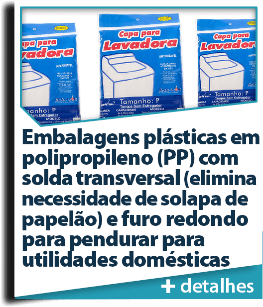 Embalagem Plástica PP para Utilidades Domésticas